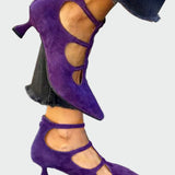 Retro žemakulniai bateliai (pumps)