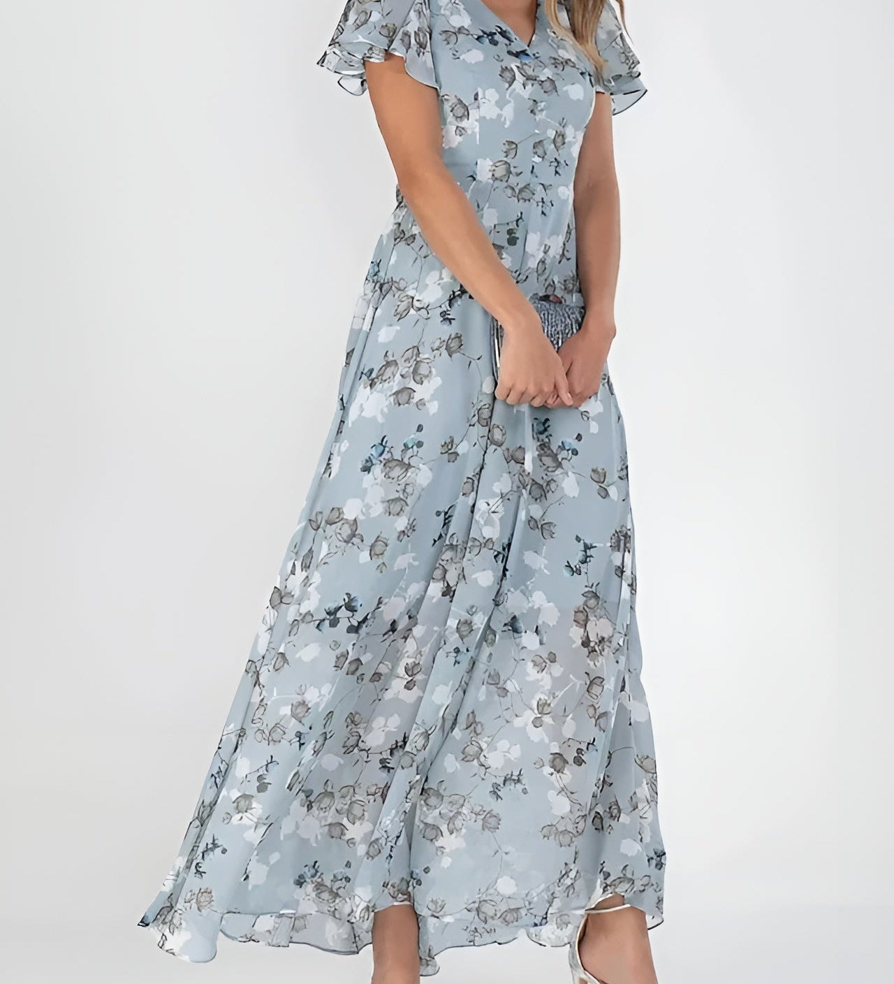 Elegantiška suknelė, paslepianti pilvuką
