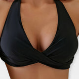 Modernus vienspalvis bikinis