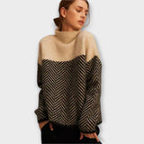 Maeve – švelnus megztinis aukštu kaklu