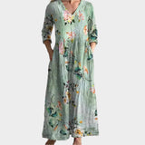 Boho suknelė, laisvo stiliaus