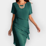 Elegantiška šifono suknelė
