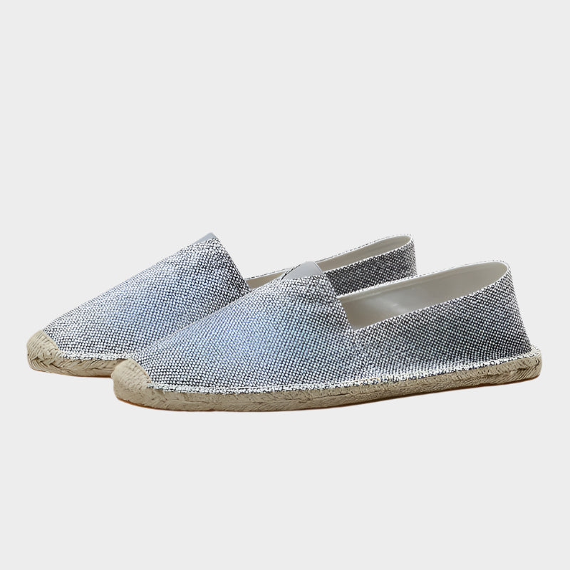 Patogios lininės espadrilės