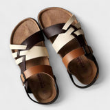 Blizgantys sandalai
