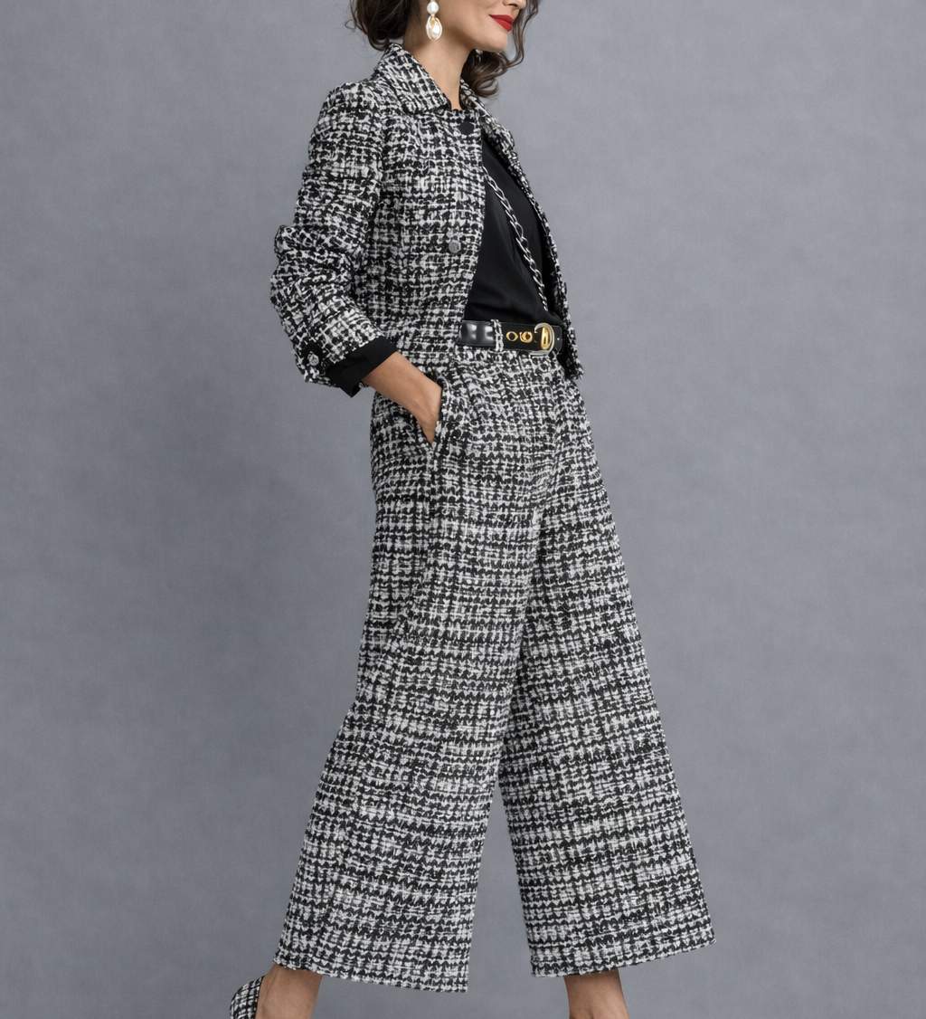AUŠRA™ elegantiškas dviejų dalių kostiumėlis