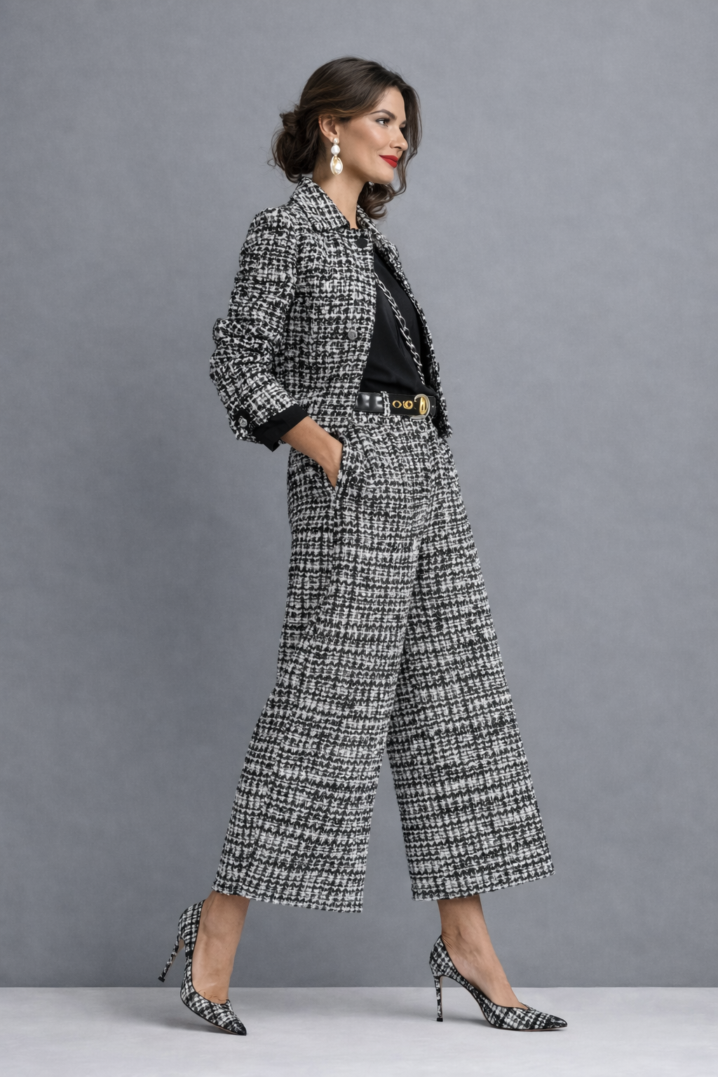 AUŠRA™ elegantiškas dviejų dalių kostiumėlis