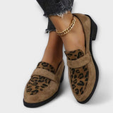 Stilingi moteriški batai su leopardo raštu