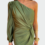 Elegantiška juoda vasarinė suknelė